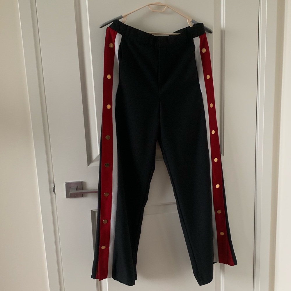 Wide-leg track pants (Like New)